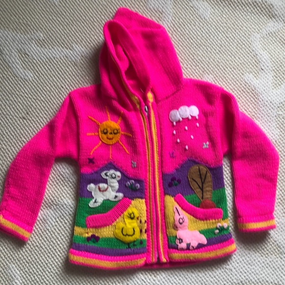 Handmade kids sweater